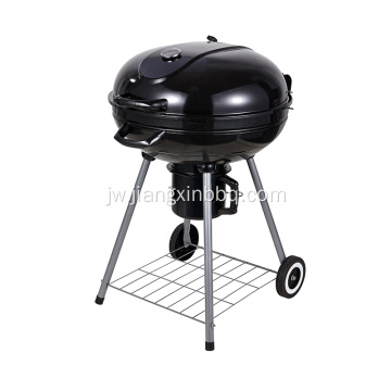 22,5 Inch Arang Ketel Barbecue Panggangan Black